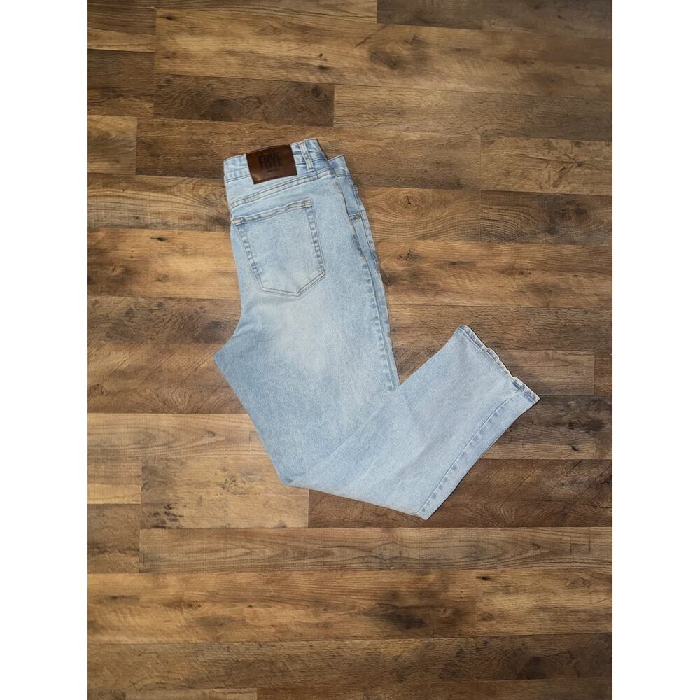 FRYE women’s high rise straight blue jeans - Picture 15 of 16